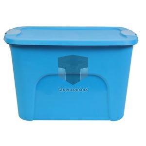 Venta de Anaqueles TANER Organizadora de Espacios CDMX y Queretaro-Contenedor Plástico Colores 87 Litros