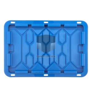 Venta de Anaqueles TANER Organizadora de Espacios CDMX y Queretaro-Contenedor Plástico Guarda Todo Azul