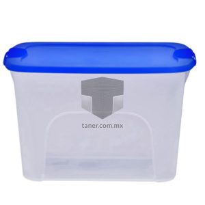Venta de Anaqueles TANER Organizadora de Espacios CDMX y Queretaro-Contenedor Plástico Transparente 87 Lts