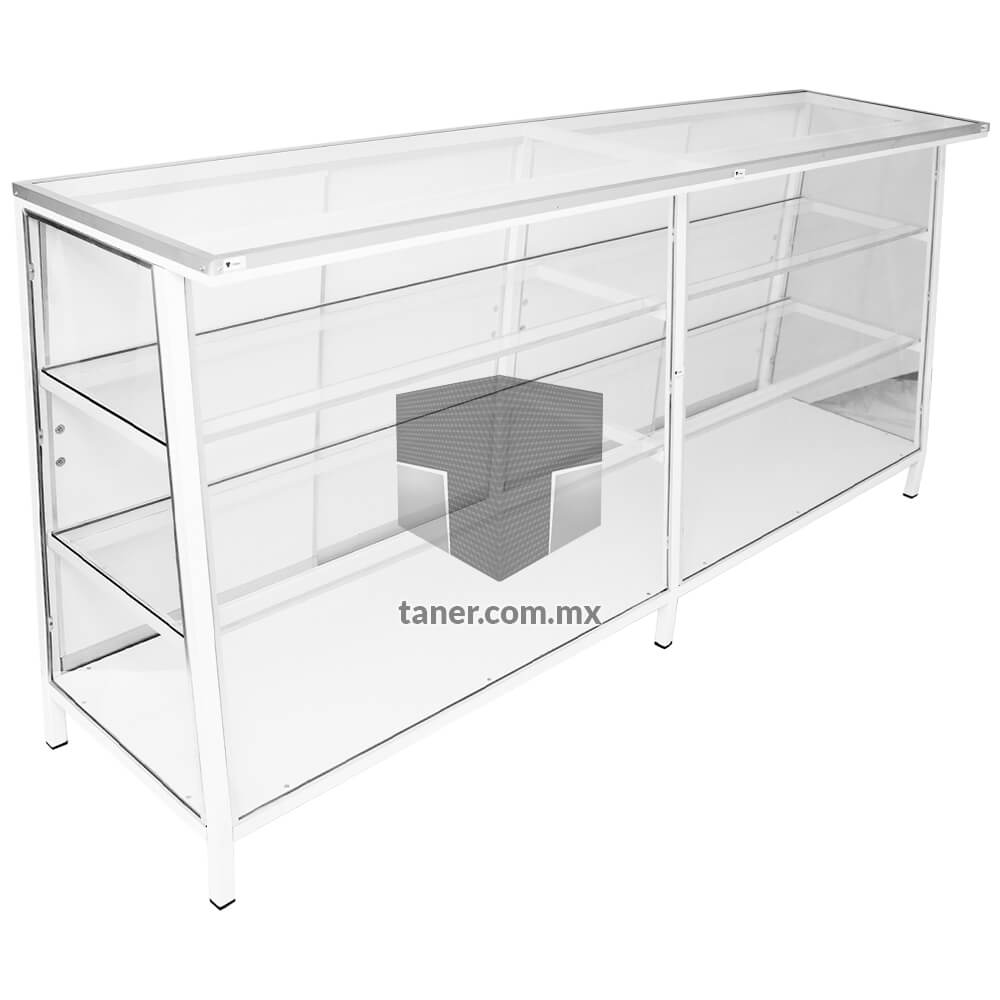 Vitrina Refraccionaria de Cristal de 2.00 MTS