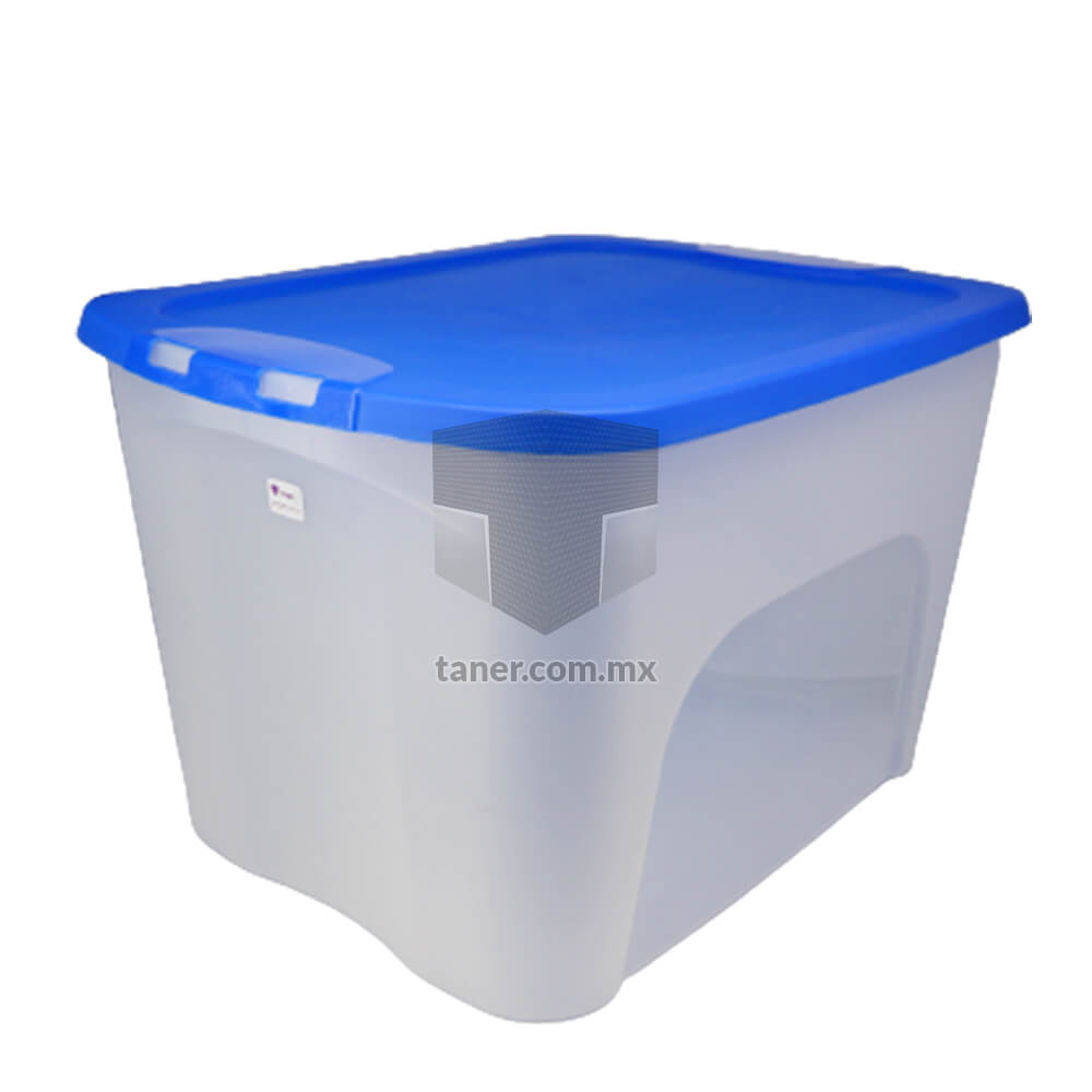 Caja de Plástico Transparente 87 Lts
