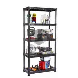 Venta de Anaqueles TANER Organizadora de Espacios CDMX y Queretaro-Estante Plástico Calado 5 Niveles Sel