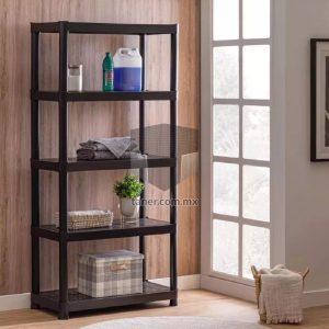 Venta de Anaqueles TANER Organizadora de Espacios CDMX y Queretaro-Estante Plástico Cerrado 5 Niveles Sel