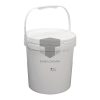 Cubeta de Plastico Blanca 10 Litros Mexico CDMX y Queretaro