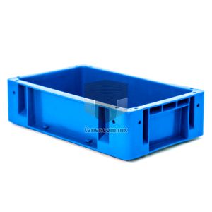 Venta de Anaqueles TANER Organizadora de Espacios CDMX y Queretaro-Contenedor Plástico Industrial N.1 Azul