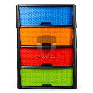 Venta de Anaqueles TANER Organizadora de Espacios CDMX y Queretaro-Cajonera Ratan Colors