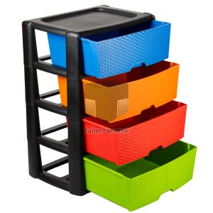 Venta de Anaqueles TANER Organizadora de Espacios CDMX y Queretaro-Cajonera Ratan Colors