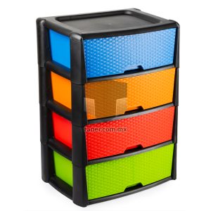 Venta de Anaqueles TANER Organizadora de Espacios CDMX y Queretaro-Cajonera Ratan Colors