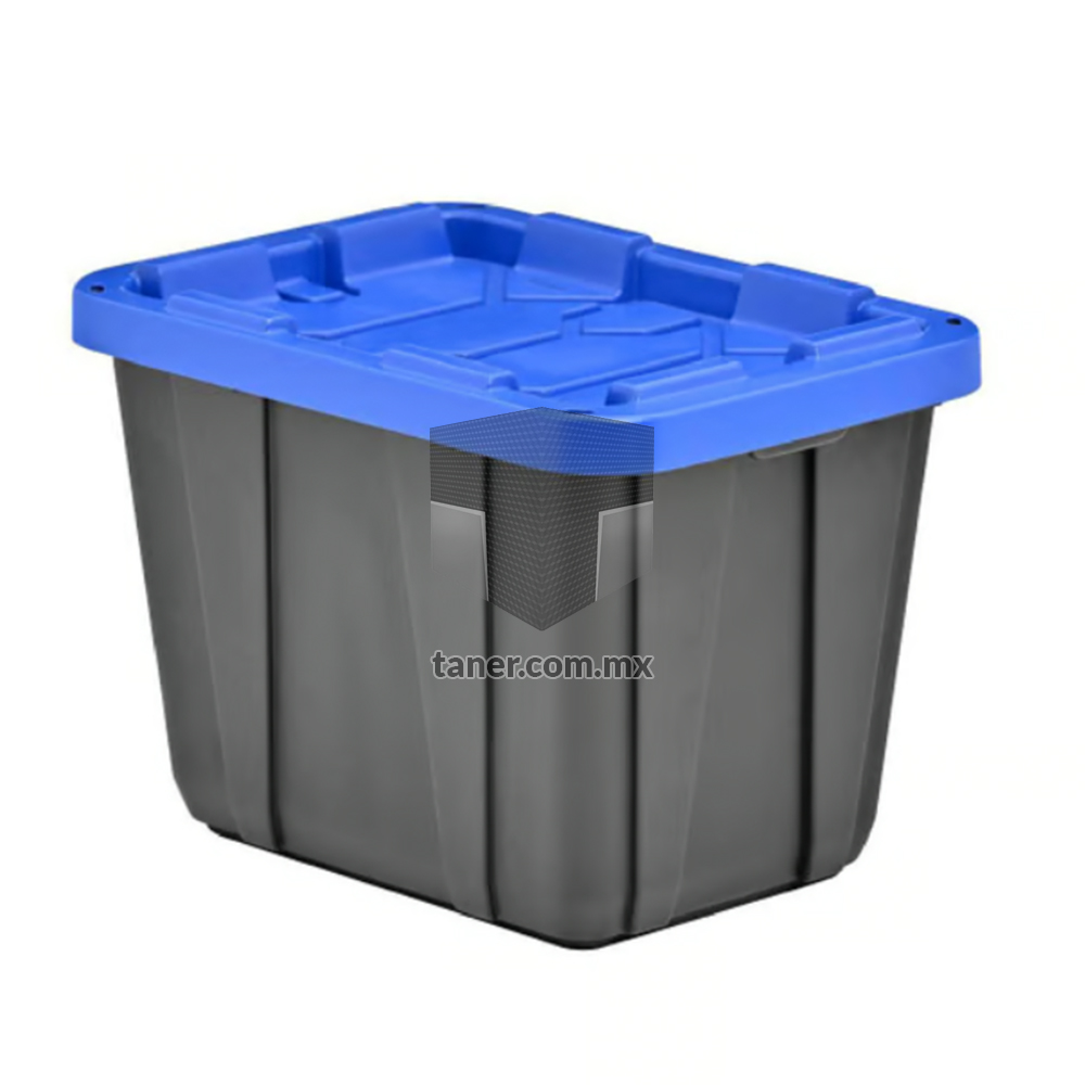 Contenedor Plástico Guarda Todo Chico Azul