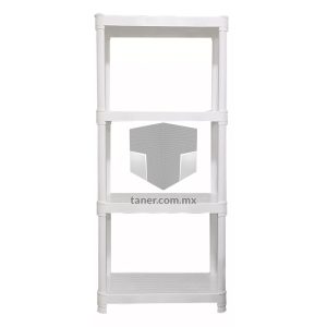 Venta de Anaqueles TANER Organizadora de Espacios CDMX y Queretaro-Estante Plástico Blanco Chico